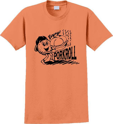Adult Enjoy Pork Roll Tangerine t-shirt