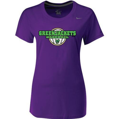 Augusta GreenJackets Ladies Purple Nike Dri Fit Legend