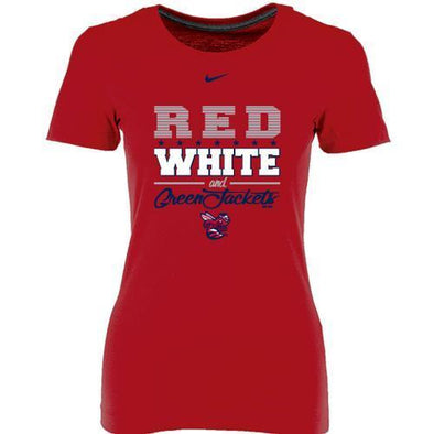 Augusta GreenJackets Ladies USA Nike Tee