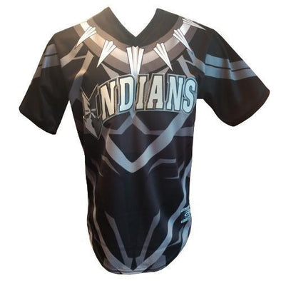 Indianapolis Indians Adult Black Panther Jersey