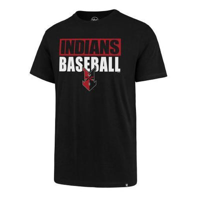 Indianapolis Indians Black Blockout Rival '47 Tee