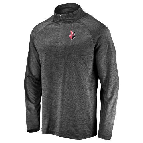 Indianapolis Indians Grey Contender 1/4 Zip Jacket
