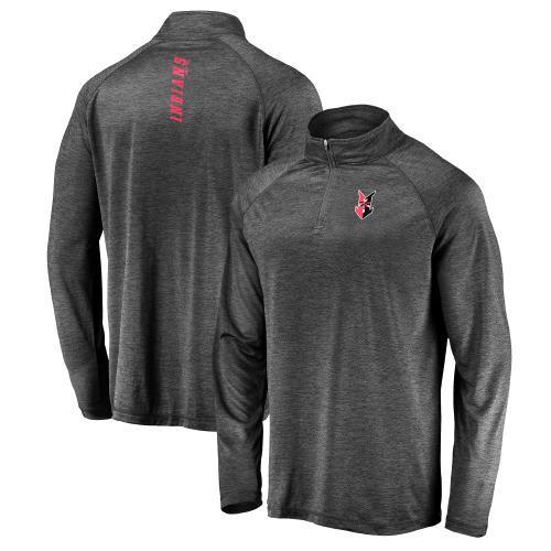 Indianapolis Indians Grey Contender 1/4 Zip Jacket