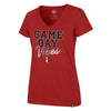 Indianapolis Indians Women's Red Vibes Scoop Tee