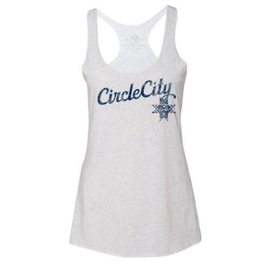 Indianapolis Indians Circle City Indians Women's White Home Tank