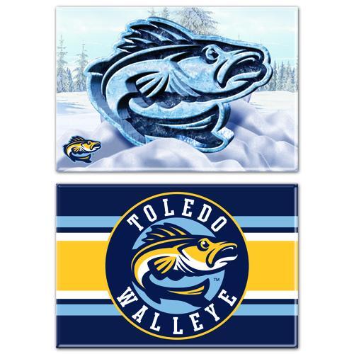 Walleye 2-Pack Magnets