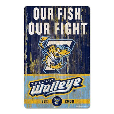 Our Fish Our Fight Wood Sign