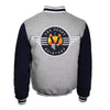 Men's Las Vegas Aviators JH Design LV Retro Gray/Navy Two-Tone Reversible Jacket
