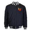 Men's Las Vegas Aviators JH Design LV Retro Gray/Navy Two-Tone Reversible Jacket