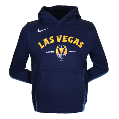 Kids' Las Vegas Aviators Nike Las Vegas Aviators Baseball Navy Fleece Hoodie
