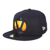Las Vegas Aviators New Era Aviator Logo Elements Navy 59Fifty Fitted Hat