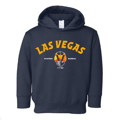 Toddlers' Las Vegas Aviators LAT Apparel Las Vegas Aviators Baseball Navy Fleece Hoodie