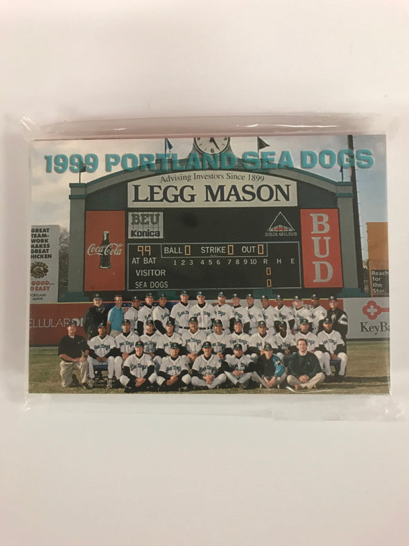 1999 Portland Sea Dogs Team Card Set