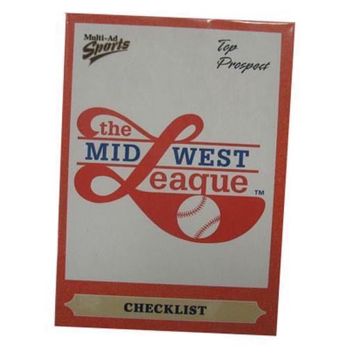 Lansing Lugnuts 1999 MWL Top Prospects Card Set