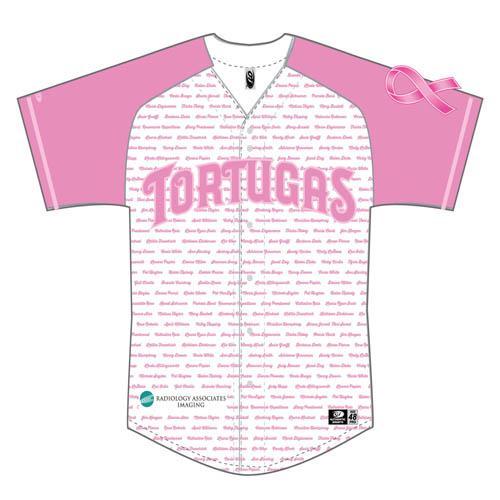 DAYTONA TORTUGAS OT SPORTS 2019 TORTUGAS BREAST CANCER AWARENESS JERSEY