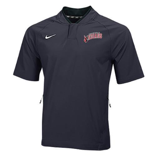 Indianapolis Indians Anthracite Nike Short Sleeve Hot Jacket