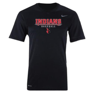 Indianapolis Indians Black Iron Nike DriFIT Tee