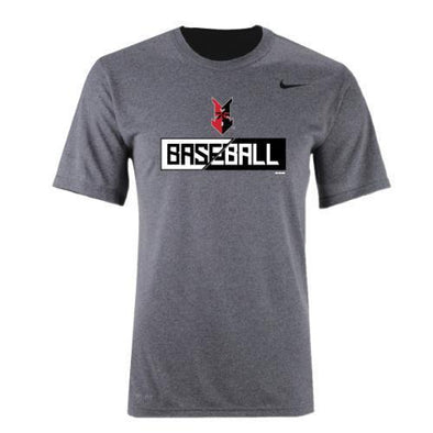 Indianapolis Indians Grey Nike Fire DriFIT Tee