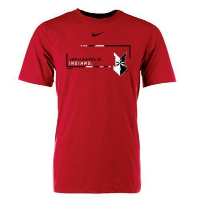 Indianapolis Indians Red Rumble Nike Tee