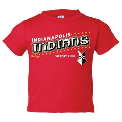 Indianapolis Indians Toddler Red Crunchy Tee