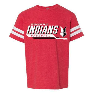 Indianapolis Indians Youth Red Sporty Tee