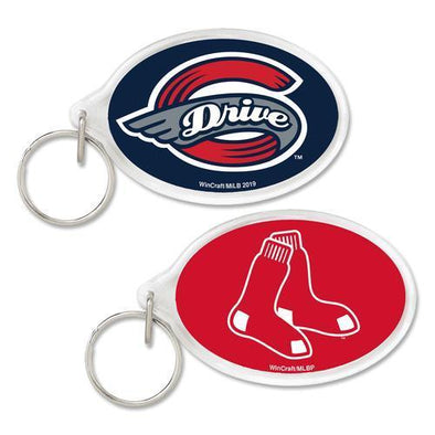 Greenville Drive Wincraft Affiliate oval keyring