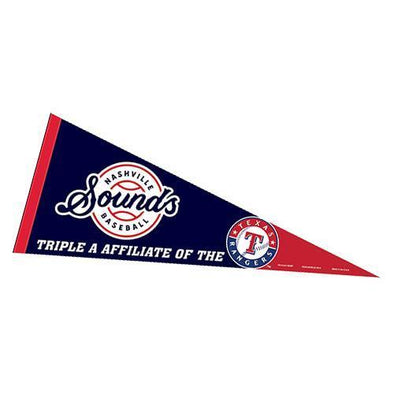 Nashville Sounds Texas Rangers Affiliate Pennant