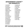 West Michigan Whitecaps 2019 MWL Top Prospect Set