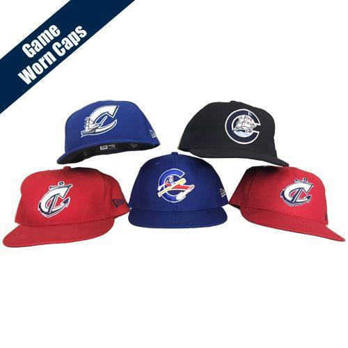 Columbus Clippers Player Specific Game Worn Hats