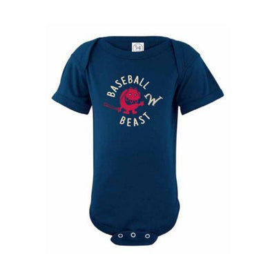 Williamsport Crosscutters Infant Navy Beast Onesie