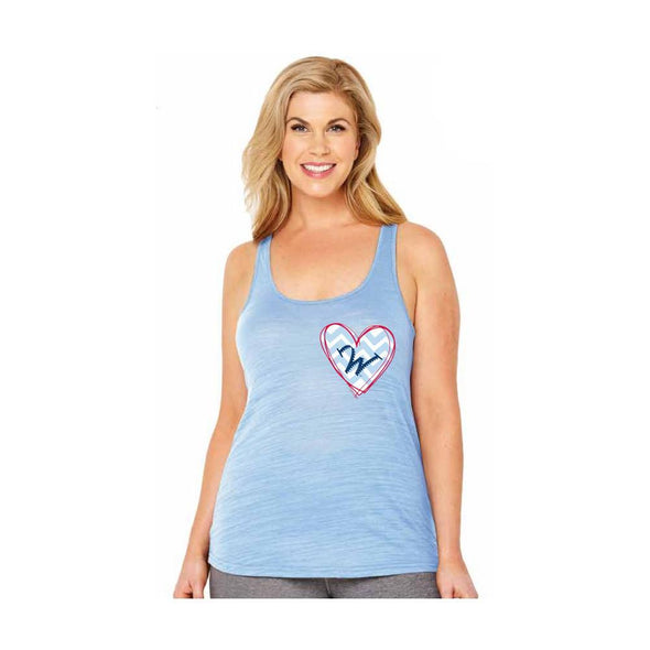 Williamsport Crosscutters Ladies Chambray Tank