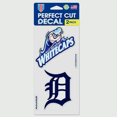 West Michigan Whitecaps 2-Pack Decal