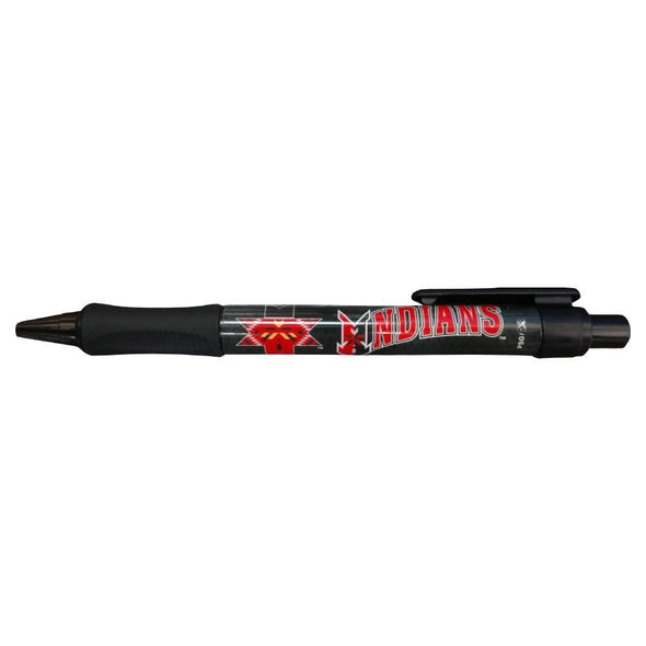 Indianapolis Indians Black Contour Grip Pen