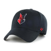 Indianapolis Indians Black Adult '47 Road Cotton Replica Cap