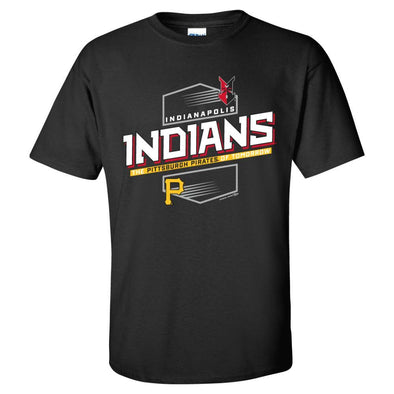 Indianapolis Indians Blk Fastpitch Tee