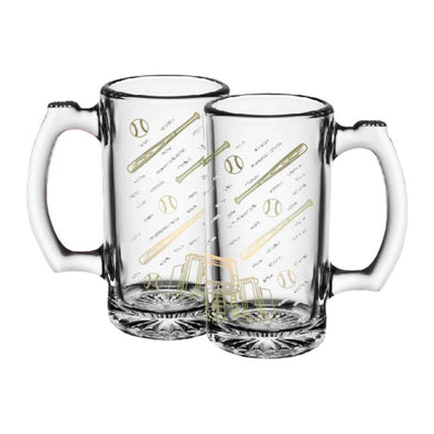 Indianapolis Indians 13oz. Glass Beer Mug