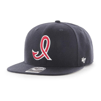 Indianapolis Indians Navy '47 50's/60's Sure Shot Captain Snapback Cap