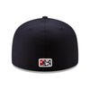 Indianapolis Indians Circle City New Era On-Field Navy Authentic 5950 Cap