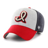 Indianapolis Indians Navy/Red/Grey '47 50's/60's Tuft MVP Cap