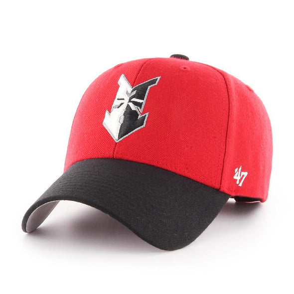 Indianapolis Indians Red/Black '47 Home Wool MVP Cap