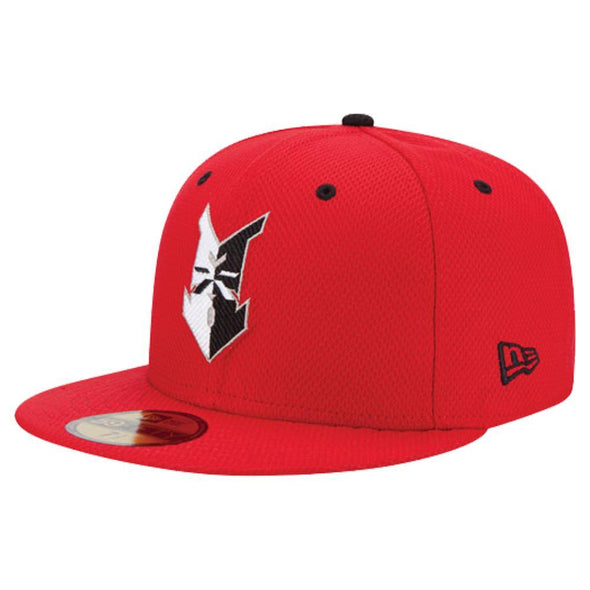 Indianapolis Indians Red New Era Batting Practice Authentic 5950 Cap