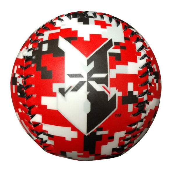 Indianapolis Indians Red Digital Camo Baseball