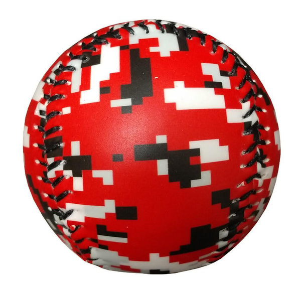 Indianapolis Indians Red Digital Camo Baseball