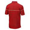 Indianapolis Indians Red Columbia Omni-Wick Breaker Polo