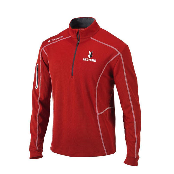 Indianapolis Indians Red Omni-Wick Shotgun Pullover