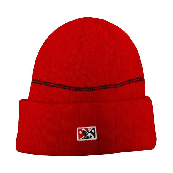 Indianapolis Indians Red Performance On-Field Knit Cap