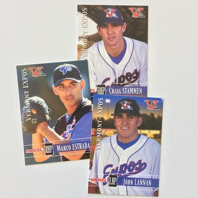 Vermont Lake Monsters Vermont Expos Team Set-2005