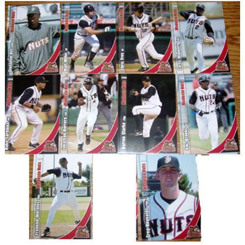 Modesto Nuts Modesto Nuts 2006 Modesto Nuts Card Set