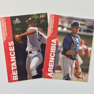 Vermont Lake Monsters New York-Penn League Top Prospect Set-2007
