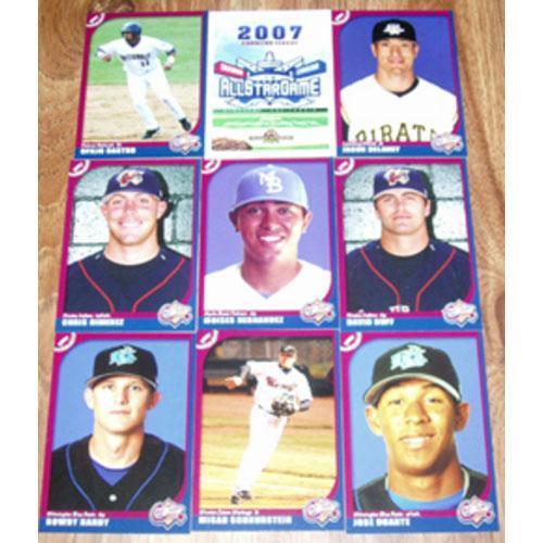 Modesto Nuts Modesto Nuts 2007 Carolina League All-Star Set